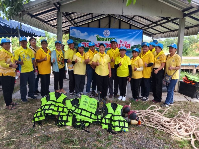 โครงการคลองสวยน้ำใส ประจำปี 2567 วันที่ 13 กันยายน 2567 ณ คลองบ้านโรงนา หมู่ 18 ต.เมืองปัก