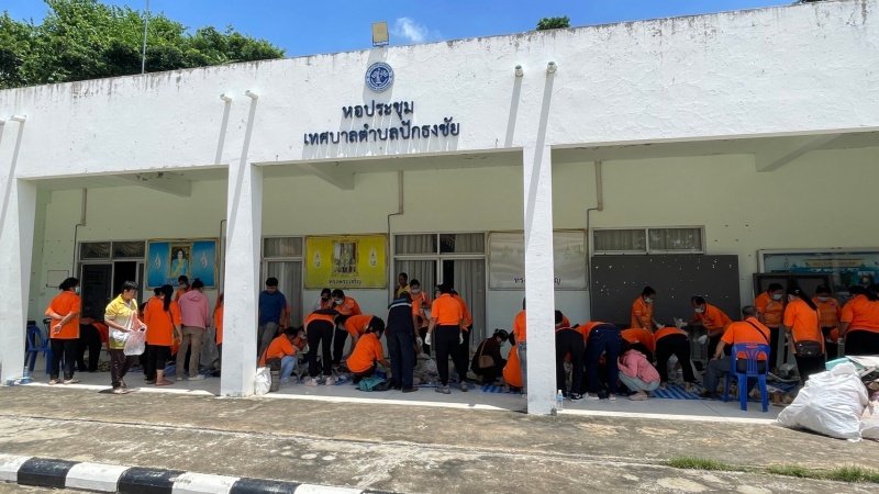 โครงการรณรงค์คัดแยกขยะตั้งแต่ต้นทาง ประจำปีงบประมาณ พ.ศ. 2567 วันที่ 5 กันยายน 2567 ณ หอประชุมเทศบาลตำบลปักธงชัย