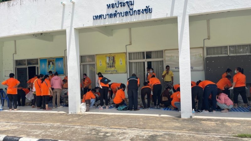 โครงการรณรงค์คัดแยกขยะตั้งแต่ต้นทาง ประจำปีงบประมาณ พ.ศ. 2567 วันที่ 5 กันยายน 2567 ณ หอประชุมเทศบาลตำบลปักธงชัย