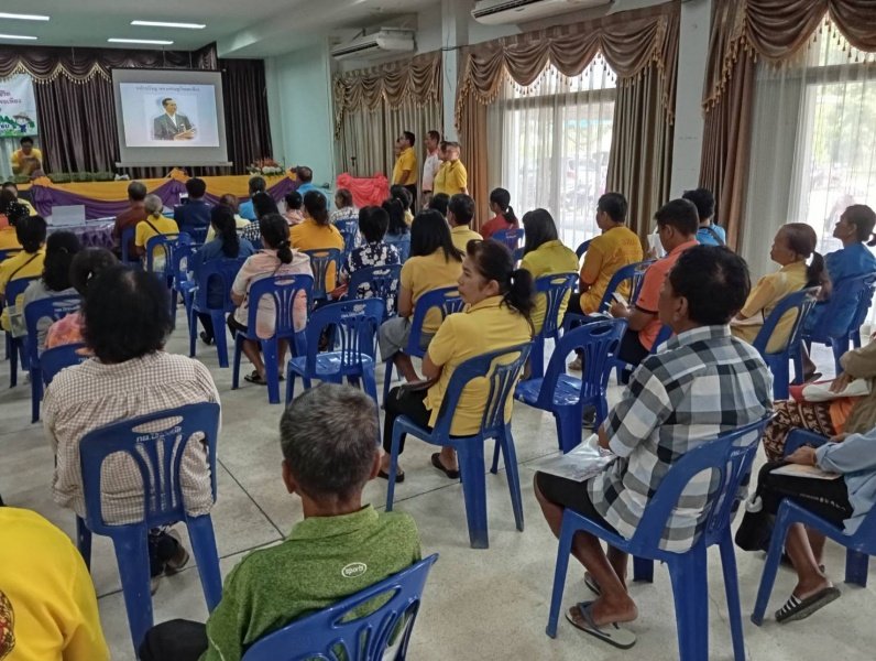 โครงการส่งเสริมการดำเนินชีวิตตามหลักปรัชญาของเศรษฐกิจพอเพียง ประจำปีงบประมาณ พ.ศ.2567 วันที่ 22 สิงหาคม 2567 ณ หอประชุมเทศบาลตำบลปักธงชัย