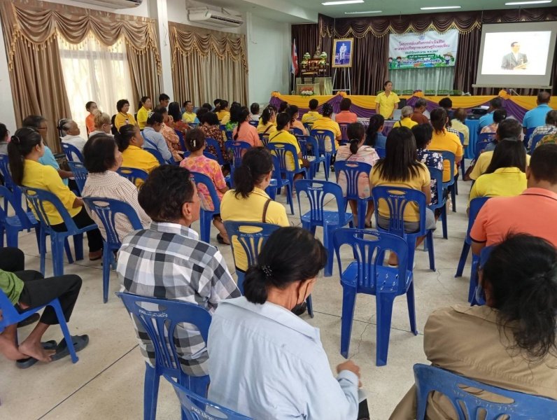 โครงการส่งเสริมการดำเนินชีวิตตามหลักปรัชญาของเศรษฐกิจพอเพียง ประจำปีงบประมาณ พ.ศ.2567 วันที่ 22 สิงหาคม 2567 ณ หอประชุมเทศบาลตำบลปักธงชัย