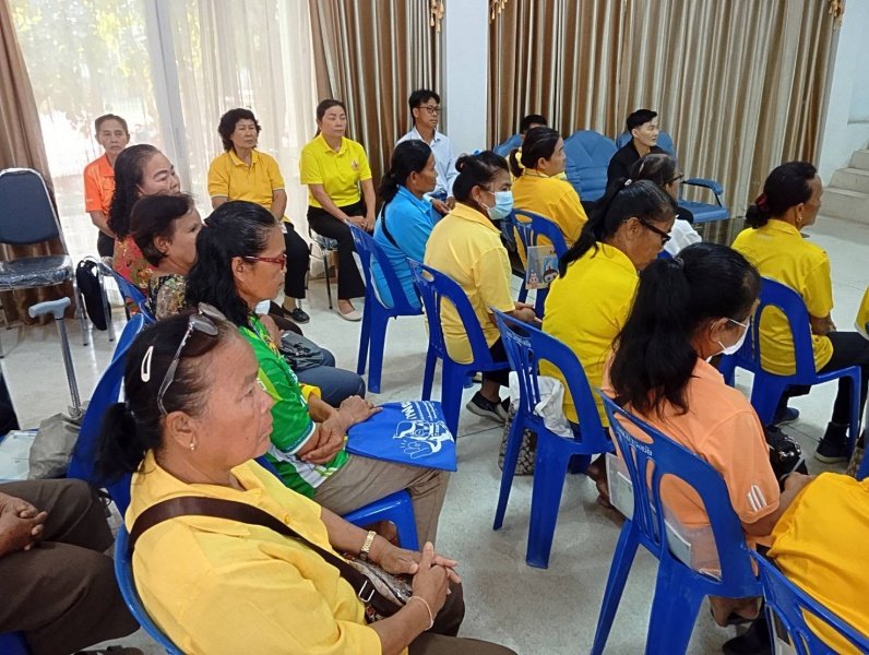 โครงการส่งเสริมการดำเนินชีวิตตามหลักปรัชญาของเศรษฐกิจพอเพียง ประจำปีงบประมาณ พ.ศ.2567 วันที่ 22 สิงหาคม 2567 ณ หอประชุมเทศบาลตำบลปักธงชัย