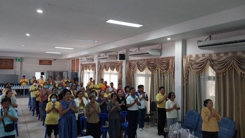 โครงการปันยิ้มสร้างสุขผู้สูงอายุ (ออกกำลังกายดนตรีบำบัด) ประจำปี พ.ศ.2567 วันที่ 21 มิถุนายน 2567