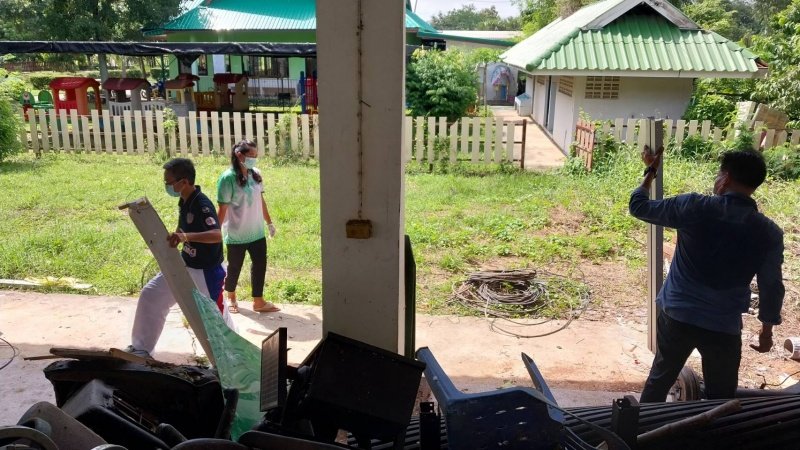 เทศบาลตำบลปักธงชัยจัดกิจกรรม 5ส ทุกวันพุธ ของสัปดาห์ พื่อความปลอดภัยในการทำงาน​​ สะสาง สะดวก สะอาด เป็นการพัฒนาสถานที่ สุขลักษณะ สร้างนิสัย เป็นการพัฒนาคน