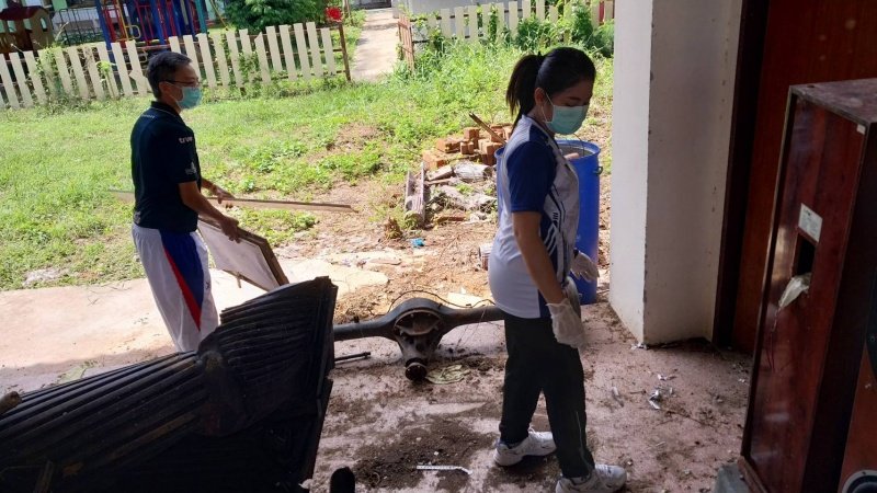 เทศบาลตำบลปักธงชัยจัดกิจกรรม 5ส ทุกวันพุธ ของสัปดาห์ พื่อความปลอดภัยในการทำงาน​​ สะสาง สะดวก สะอาด เป็นการพัฒนาสถานที่ สุขลักษณะ สร้างนิสัย เป็นการพัฒนาคน