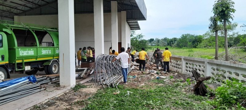 เทศบาลตำบลปักธงชัยจัดกิจกรรม 5ส ทุกวันพุธ ของสัปดาห์ พื่อความปลอดภัยในการทำงาน​​ สะสาง สะดวก สะอาด เป็นการพัฒนาสถานที่ สุขลักษณะ สร้างนิสัย เป็นการพัฒนาคน