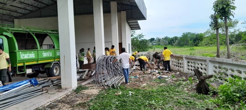 เทศบาลตำบลปักธงชัยจัดกิจกรรม 5ส ทุกวันพุธ ของสัปดาห์ พื่อความปลอดภัยในการทำงาน​​ สะสาง สะดวก สะอาด เป็นการพัฒนาสถานที่ สุขลักษณะ สร้างนิสัย เป็นการพัฒนาคน