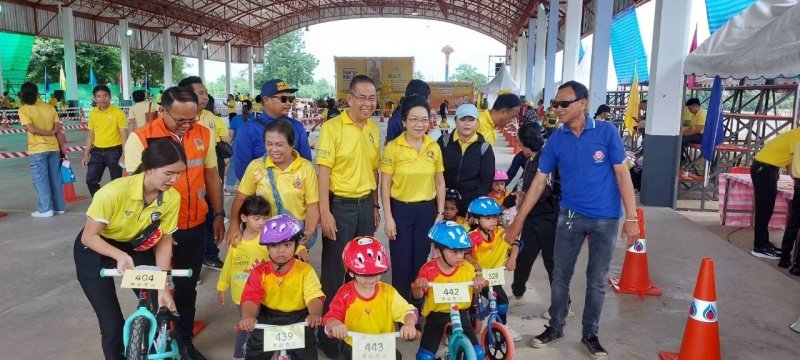 ศูนย์พัฒนาเด็กเล็กเทศบาลตำบลปักธงชัย เข้าร่วมการแข่งขันโครงการเสริมสร้างประสบการณ์เรียนรู้เด็กปฐมวัย (จักรยานขาไถ (Balance Bike) ในวันที่ 31 กรกฎาคม 2567 ณ อาคารอเนกประสงค์เทศบาลตำบลเมืองใหม่โคกกรวด อำเภอเมืองนครราชสีมา จังหวัดนครราชสีมา