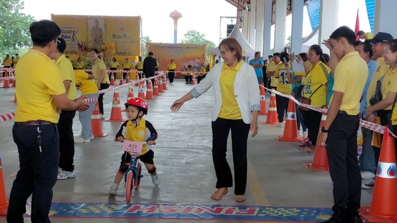 ศูนย์พัฒนาเด็กเล็กเทศบาลตำบลปักธงชัย เข้าร่วมการแข่งขันโครงการเสริมสร้างประสบการณ์เรียนรู้เด็กปฐมวัย (จักรยานขาไถ (Balance Bike) ในวันที่ 31 กรกฎาคม 2567 ณ อาคารอเนกประสงค์เทศบาลตำบลเมืองใหม่โคกกรวด อำเภอเมืองนครราชสีมา จังหวัดนครราชสีมา