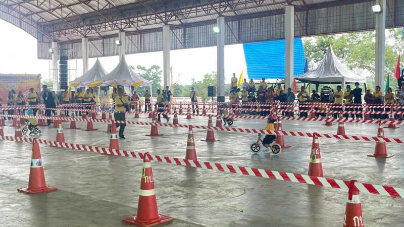 ศูนย์พัฒนาเด็กเล็กเทศบาลตำบลปักธงชัย เข้าร่วมการแข่งขันโครงการเสริมสร้างประสบการณ์เรียนรู้เด็กปฐมวัย (จักรยานขาไถ (Balance Bike) ในวันที่ 31 กรกฎาคม 2567 ณ อาคารอเนกประสงค์เทศบาลตำบลเมืองใหม่โคกกรวด อำเภอเมืองนครราชสีมา จังหวัดนครราชสีมา