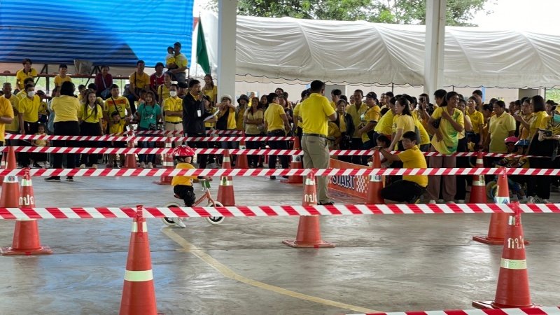 ศูนย์พัฒนาเด็กเล็กเทศบาลตำบลปักธงชัย เข้าร่วมการแข่งขันโครงการเสริมสร้างประสบการณ์เรียนรู้เด็กปฐมวัย (จักรยานขาไถ (Balance Bike) ในวันที่ 31 กรกฎาคม 2567 ณ อาคารอเนกประสงค์เทศบาลตำบลเมืองใหม่โคกกรวด อำเภอเมืองนครราชสีมา จังหวัดนครราชสีมา