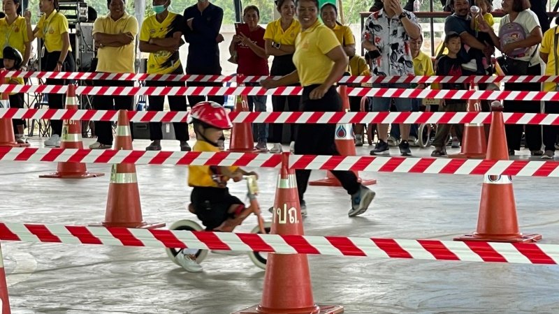 ศูนย์พัฒนาเด็กเล็กเทศบาลตำบลปักธงชัย เข้าร่วมการแข่งขันโครงการเสริมสร้างประสบการณ์เรียนรู้เด็กปฐมวัย (จักรยานขาไถ (Balance Bike) ในวันที่ 31 กรกฎาคม 2567 ณ อาคารอเนกประสงค์เทศบาลตำบลเมืองใหม่โคกกรวด อำเภอเมืองนครราชสีมา จังหวัดนครราชสีมา