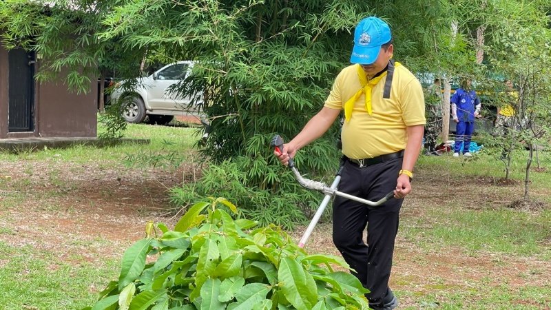 เทศบาลตำบลปักธงชัยเข้าร่วมกิจกรรมบำรุงรักษาต้นไม้ทรงปลูก และกิจกรรมจิตอาสาปลูกต้นไม้ตามโครงการเฉลิมเฉลิมพระเกียรติพระบาทสมเด็จพระเจ้าอยู่หัว เนื่องในโอกาสพระราชพิธีมหามงคลเฉลิมพระชนมพรรษา 6 รอบ 28 กรกฎาคม 2567 วันพุธที่ 24 กรกฎาคม 2567 ณ ต้นประดู่ป่า ในเขตห้ามล่าสัตว์ป่าป่าเขาภูหลวง แปลงปลูกป่า FPT 49