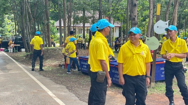 เทศบาลตำบลปักธงชัยเข้าร่วมกิจกรรมบำรุงรักษาต้นไม้ทรงปลูก และกิจกรรมจิตอาสาปลูกต้นไม้ตามโครงการเฉลิมเฉลิมพระเกียรติพระบาทสมเด็จพระเจ้าอยู่หัว เนื่องในโอกาสพระราชพิธีมหามงคลเฉลิมพระชนมพรรษา 6 รอบ 28 กรกฎาคม 2567 วันพุธที่ 24 กรกฎาคม 2567 ณ ต้นประดู่ป่า ในเขตห้ามล่าสัตว์ป่าป่าเขาภูหลวง แปลงปลูกป่า FPT 49