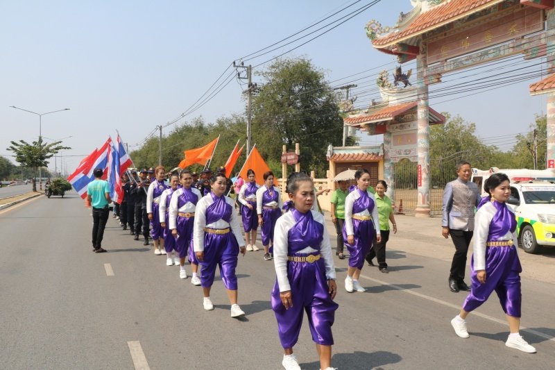 ร่วมกิจกรรมวิ่งคบไฟในพิธีเปิดงานฉลองวันแห่งชัยชนะท้าวสุรนารี ประจำปี 2567 และร่วมจัดชุดการแสดง "รำนางด้ง" ในขบวนผ้าไหมดีและหมี่โคราช ณ บริเวณลานอนุสาวรีย์ท้าวสุรนารี เพื่อเทิดทูนวีรกรรมของท้าวสุรนารี วีรสตรีไทย ส่งเสริมการอนุรักษ์ประเพณีวัฒนธรรมท้องถิ่นอันดีงาม 

วันที่ 23 มีนาคม 2567