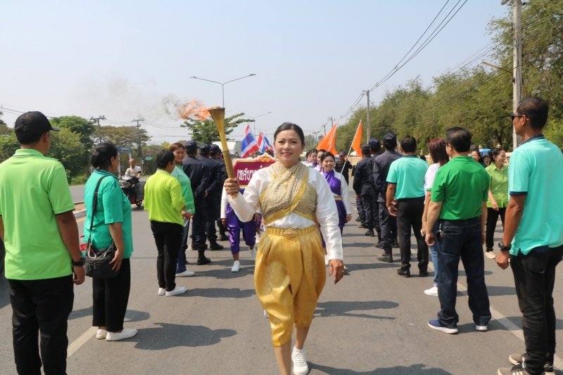 ร่วมกิจกรรมวิ่งคบไฟในพิธีเปิดงานฉลองวันแห่งชัยชนะท้าวสุรนารี ประจำปี 2567 และร่วมจัดชุดการแสดง "รำนางด้ง" ในขบวนผ้าไหมดีและหมี่โคราช ณ บริเวณลานอนุสาวรีย์ท้าวสุรนารี เพื่อเทิดทูนวีรกรรมของท้าวสุรนารี วีรสตรีไทย ส่งเสริมการอนุรักษ์ประเพณีวัฒนธรรมท้องถิ่นอันดีงาม 

วันที่ 23 มีนาคม 2567