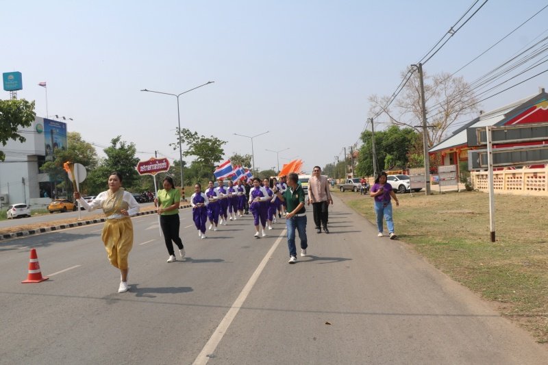 ร่วมกิจกรรมวิ่งคบไฟในพิธีเปิดงานฉลองวันแห่งชัยชนะท้าวสุรนารี ประจำปี 2567 และร่วมจัดชุดการแสดง "รำนางด้ง" ในขบวนผ้าไหมดีและหมี่โคราช ณ บริเวณลานอนุสาวรีย์ท้าวสุรนารี เพื่อเทิดทูนวีรกรรมของท้าวสุรนารี วีรสตรีไทย ส่งเสริมการอนุรักษ์ประเพณีวัฒนธรรมท้องถิ่นอันดีงาม 

วันที่ 23 มีนาคม 2567