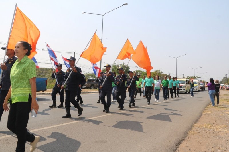 ร่วมกิจกรรมวิ่งคบไฟในพิธีเปิดงานฉลองวันแห่งชัยชนะท้าวสุรนารี ประจำปี 2567 และร่วมจัดชุดการแสดง "รำนางด้ง" ในขบวนผ้าไหมดีและหมี่โคราช ณ บริเวณลานอนุสาวรีย์ท้าวสุรนารี เพื่อเทิดทูนวีรกรรมของท้าวสุรนารี วีรสตรีไทย ส่งเสริมการอนุรักษ์ประเพณีวัฒนธรรมท้องถิ่นอันดีงาม 

วันที่ 23 มีนาคม 2567