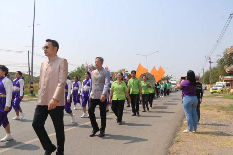 ร่วมกิจกรรมวิ่งคบไฟในพิธีเปิดงานฉลองวันแห่งชัยชนะท้าวสุรนารี ประจำปี 2567 และร่วมจัดชุดการแสดง "รำนางด้ง" ในขบวนผ้าไหมดีและหมี่โคราช ณ บริเวณลานอนุสาวรีย์ท้าวสุรนารี เพื่อเทิดทูนวีรกรรมของท้าวสุรนารี วีรสตรีไทย ส่งเสริมการอนุรักษ์ประเพณีวัฒนธรรมท้องถิ่นอันดีงาม 

วันที่ 23 มีนาคม 2567