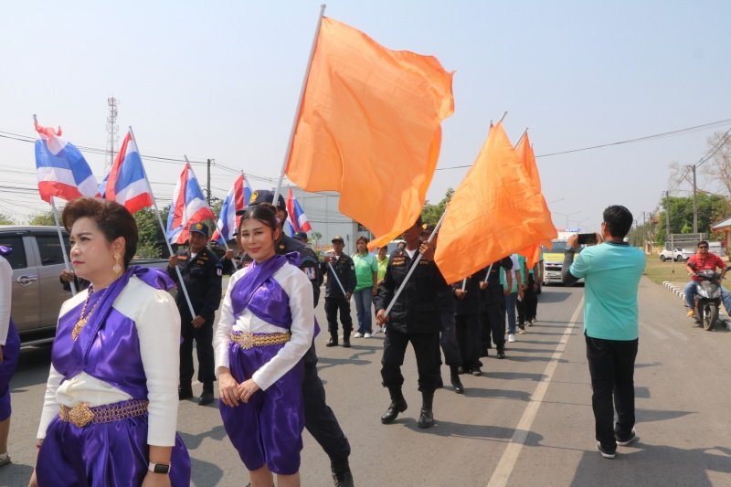 ร่วมกิจกรรมวิ่งคบไฟในพิธีเปิดงานฉลองวันแห่งชัยชนะท้าวสุรนารี ประจำปี 2567 และร่วมจัดชุดการแสดง "รำนางด้ง" ในขบวนผ้าไหมดีและหมี่โคราช ณ บริเวณลานอนุสาวรีย์ท้าวสุรนารี เพื่อเทิดทูนวีรกรรมของท้าวสุรนารี วีรสตรีไทย ส่งเสริมการอนุรักษ์ประเพณีวัฒนธรรมท้องถิ่นอันดีงาม 

วันที่ 23 มีนาคม 2567