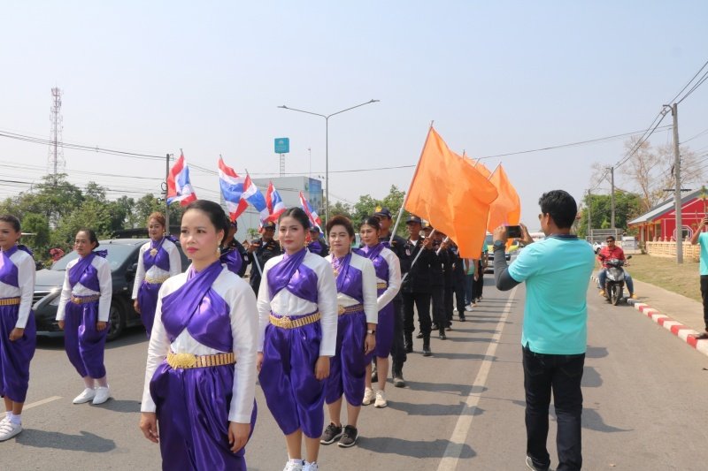 ร่วมกิจกรรมวิ่งคบไฟในพิธีเปิดงานฉลองวันแห่งชัยชนะท้าวสุรนารี ประจำปี 2567 และร่วมจัดชุดการแสดง "รำนางด้ง" ในขบวนผ้าไหมดีและหมี่โคราช ณ บริเวณลานอนุสาวรีย์ท้าวสุรนารี เพื่อเทิดทูนวีรกรรมของท้าวสุรนารี วีรสตรีไทย ส่งเสริมการอนุรักษ์ประเพณีวัฒนธรรมท้องถิ่นอันดีงาม 

วันที่ 23 มีนาคม 2567