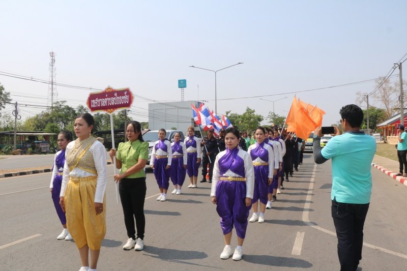 ร่วมกิจกรรมวิ่งคบไฟในพิธีเปิดงานฉลองวันแห่งชัยชนะท้าวสุรนารี ประจำปี 2567 และร่วมจัดชุดการแสดง "รำนางด้ง" ในขบวนผ้าไหมดีและหมี่โคราช ณ บริเวณลานอนุสาวรีย์ท้าวสุรนารี เพื่อเทิดทูนวีรกรรมของท้าวสุรนารี วีรสตรีไทย ส่งเสริมการอนุรักษ์ประเพณีวัฒนธรรมท้องถิ่นอันดีงาม 

วันที่ 23 มีนาคม 2567