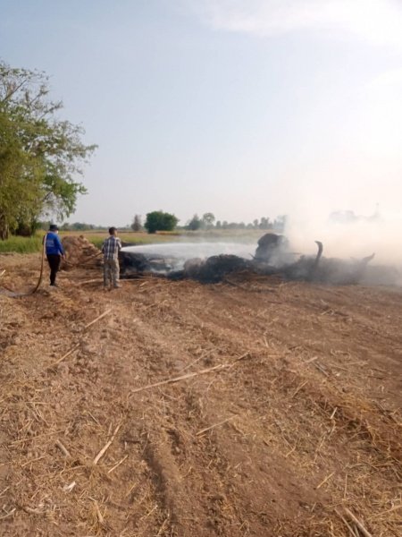 งานป้องกันและบรรเทาสาธารณภัย สำนักปลัดเทศบาล เทศบาลตำบลปักธงชัย ออกช่วยระงับเหตุไฟไหม้ ในพื้นที่รับผิดชอบและพื้นที่ข้างเคียง