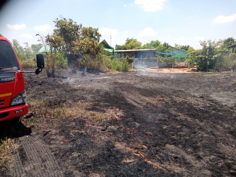 งานป้องกันและบรรเทาสาธารณภัย สำนักปลัดเทศบาล เทศบาลตำบลปักธงชัย ออกช่วยระงับเหตุไฟไหม้ ในพื้นที่รับผิดชอบและพื้นที่ข้างเคียง