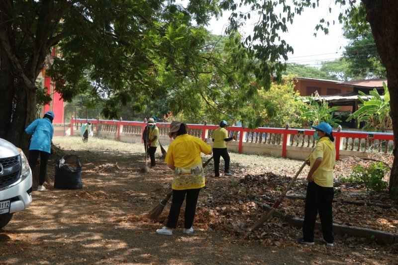 อำเภอปักธงชัย ร่วมกับเทศบาลตำบลปักธงชัยจัดกิจกรรมจิตอาสาพัฒนาเนื่องในโอกาสวันสำคัญของชาติไทย ประจำปี 2567 ในวันศุกร์ที่ 3 พฤษภาคม 2567 ณ วัดโพธิ์ทอง หมู่ที่ 5 ตำบลเมืองปัก อำเภอปักธงชัย นครราชสีมา