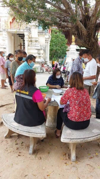 งานพัฒนาชุมชน และกองสาธารณสุขและสิ่งแวดล้อมเทศบาลตำบลปักธงชัย ออกจ่ายเบี้ยยังชีพและบริการจัดเก็บค่าบริการเก็บขนขยะช่วงเดือนมกราคม– มีนาคม 2566