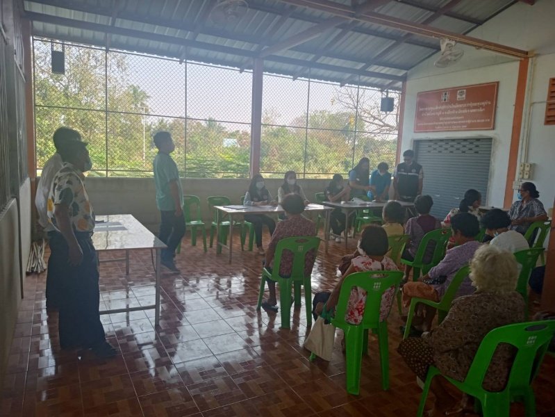 งานพัฒนาชุมชน และกองสาธารณสุขและสิ่งแวดล้อมเทศบาลตำบลปักธงชัย ออกจ่ายเบี้ยยังชีพและบริการจัดเก็บค่าบริการเก็บขนขยะช่วงเดือนมกราคม– มีนาคม 2566