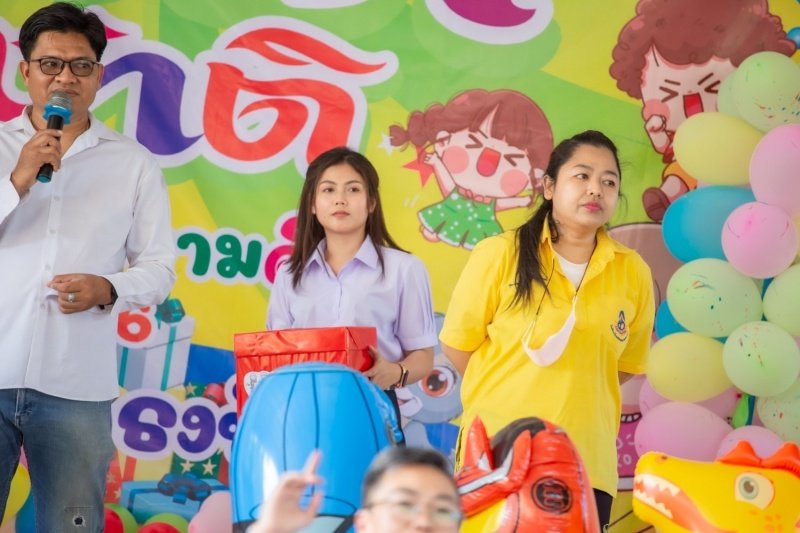 เทศบาลตำบลปักธงชัยจัดกิจกรรมวันเด็กแห่งชาติ วันที่ 14 มกราคม 2566 ณ เทศบาลตำบลปักธงชัย