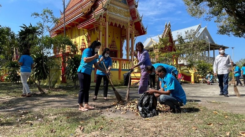 เทศบาลตำบลปักธงชัย จัดกิจกรรมทำความสะอาดวัดโพธิ์ศรี เพื่อเฉลิมพระเกียรติ สมเด็จพระเจ้าลูกเธอ เจ้าฟ้าสิริวัณณวรี นารีรัตนราชกัญญา เนื่องในโอกาสวันคล้ายวันประสูติ ครบ 3 รอบ 8 มกราคม 2566