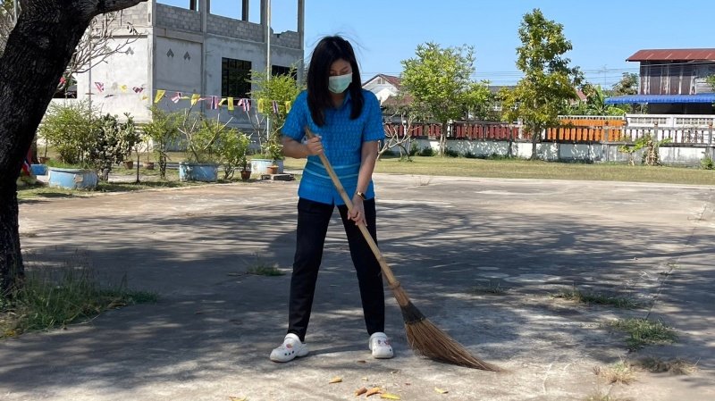 เทศบาลตำบลปักธงชัย จัดกิจกรรมทำความสะอาดวัดโพธิ์ศรี เพื่อเฉลิมพระเกียรติ สมเด็จพระเจ้าลูกเธอ เจ้าฟ้าสิริวัณณวรี นารีรัตนราชกัญญา เนื่องในโอกาสวันคล้ายวันประสูติ ครบ 3 รอบ 8 มกราคม 2566