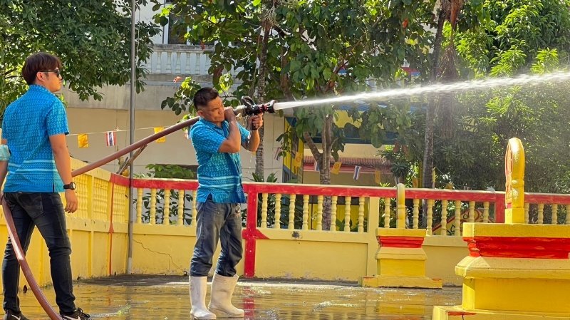 เทศบาลตำบลปักธงชัย จัดกิจกรรมทำความสะอาดวัดโพธิ์ศรี เพื่อเฉลิมพระเกียรติ สมเด็จพระเจ้าลูกเธอ เจ้าฟ้าสิริวัณณวรี นารีรัตนราชกัญญา เนื่องในโอกาสวันคล้ายวันประสูติ ครบ 3 รอบ 8 มกราคม 2566