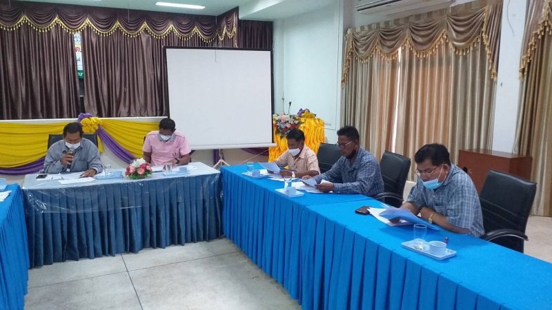 งานวิเคราะห์นโยบายและแผน สำนักปลัดเทศบาล เทศบาลตำบลปักธงชัย ดำเนินการประชุมคณะกรรมการติดตามแผนพัฒนาท้องถิ่น ประจำปีงบประมาณ 2566 วันที่ 29 พฤศจิกายน 2565 เวลา 09.30 น. ณ หอประชุมเทศบาลตำบลปักธงชัย

