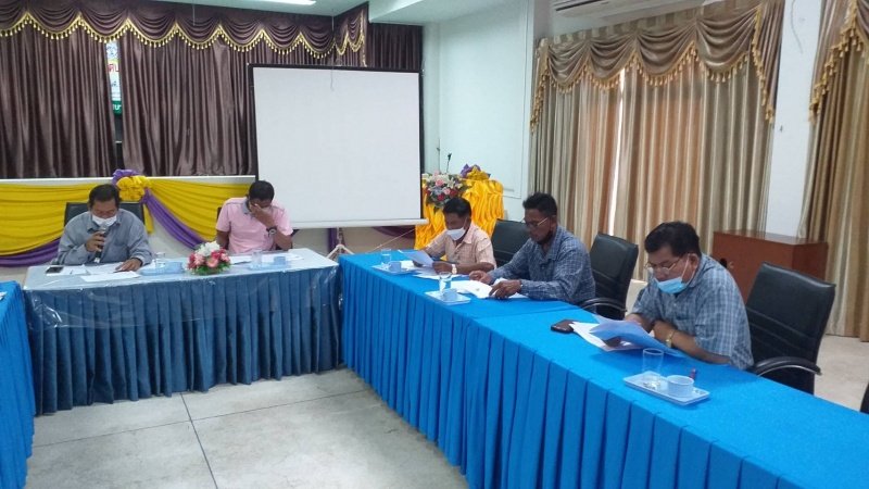 งานวิเคราะห์นโยบายและแผน สำนักปลัดเทศบาล เทศบาลตำบลปักธงชัย ดำเนินการประชุมคณะกรรมการติดตามแผนพัฒนาท้องถิ่น ประจำปีงบประมาณ 2566 วันที่ 29 พฤศจิกายน 2565 เวลา 09.30 น. ณ หอประชุมเทศบาลตำบลปักธงชัย

