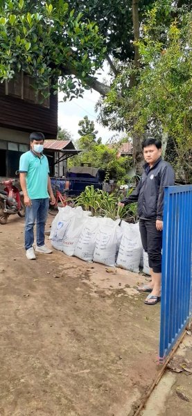 เทศบาลตำบลปักธงชัย โดยงานป้องกันและบรรเทาสาธารณภัย มอบถุงทรายเพื่อช่วยเหลือผู้ประสบภัยนำ้ท่วม ช่วงเดือนตุลาคม - เดือนธันวาคม 2565