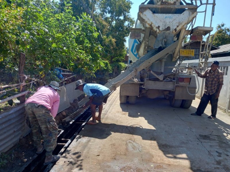 เทศบาลตำบลปักธงชัย โดยกองช่างลงพื้นที่แก้ไขปัญหาความเดือดร้อนของชาวบ้าน ประจำเดือนตุลาคม - ธันวาคม 2565