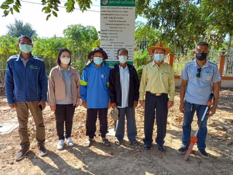 เทศบาลตำบลปักธงชัย โดยกองช่างลงพื้นที่แก้ไขปัญหาความเดือดร้อนของชาวบ้าน ประจำเดือนตุลาคม - ธันวาคม 2565