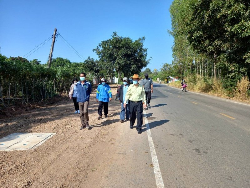 เทศบาลตำบลปักธงชัย โดยกองช่างลงพื้นที่แก้ไขปัญหาความเดือดร้อนของชาวบ้าน ประจำเดือนตุลาคม - ธันวาคม 2565