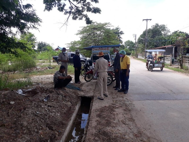 เทศบาลตำบลปักธงชัย โดยกองช่างลงพื้นที่แก้ไขปัญหาความเดือดร้อนของชาวบ้าน ประจำเดือนตุลาคม - ธันวาคม 2565