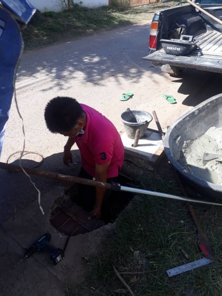 เทศบาลตำบลปักธงชัย โดยกองช่างลงพื้นที่แก้ไขปัญหาความเดือดร้อนของชาวบ้าน ประจำเดือนตุลาคม - ธันวาคม 2565