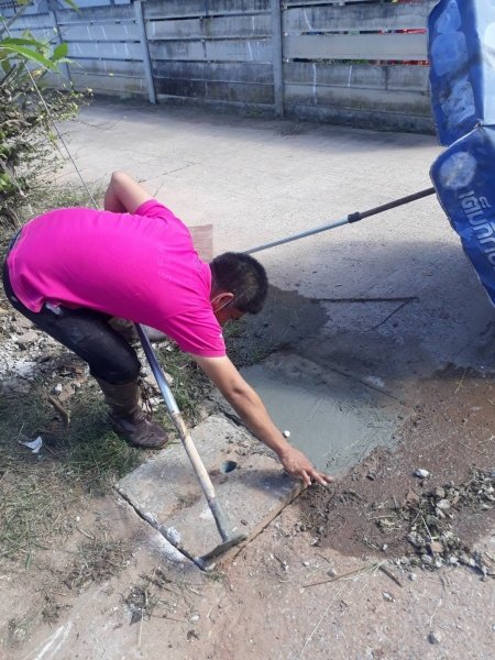 เทศบาลตำบลปักธงชัย โดยกองช่างลงพื้นที่แก้ไขปัญหาความเดือดร้อนของชาวบ้าน ประจำเดือนตุลาคม - ธันวาคม 2565