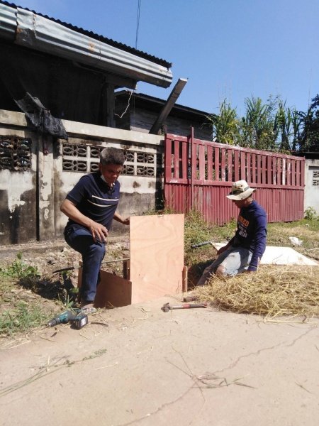 เทศบาลตำบลปักธงชัย โดยกองช่างลงพื้นที่แก้ไขปัญหาความเดือดร้อนของชาวบ้าน ประจำเดือนตุลาคม - ธันวาคม 2565