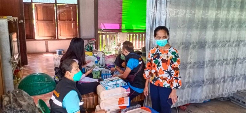 เทศบาลตำบลปักธงชัยออกเยี่ยมผู้ป่วยติดบ้านติดเตียง ประจำเดือนตุลาคม - เดือนธันวาคม 2565