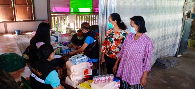 เทศบาลตำบลปักธงชัยออกเยี่ยมผู้ป่วยติดบ้านติดเตียง ประจำเดือนตุลาคม - เดือนธันวาคม 2565