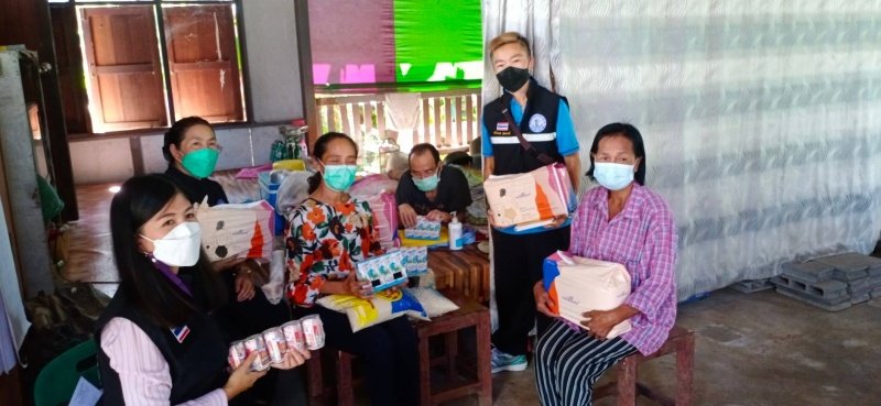 เทศบาลตำบลปักธงชัยออกเยี่ยมผู้ป่วยติดบ้านติดเตียง ประจำเดือนตุลาคม - เดือนธันวาคม 2565