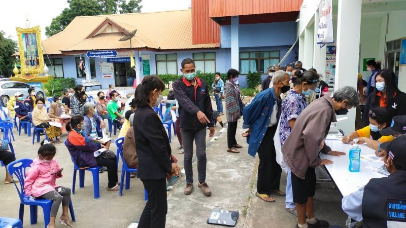 เอื้อเฟื้อสถานที่เพื่อฉีดวัคซินโควิด - 19 เทศบาลตำบลปักะงชัยเอื้อเฟื้อสถานที่ (หอประชุมเทศบาลตำบลปักธงชัย) เพื่อรองรับผู้มารับบริการฉีดวัคซินโควิด - 19 ในเขตพื้นที่ตำบลเมืองปัก ช่วงเดือนตุลาคม - ธันวาคม 2565