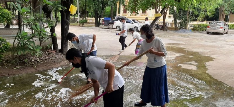 โครงการอบรมคุณธรรมจริยธรรม ผู้บริหารท้องถิ่น สมาชิกสภาเทศบาล พนักงานเทศบาล ลูกจ้างประจำและพนักงานจ้าง ประจำปีงบประมาณ พ.ศ. 2564 15 กันยายน 2564 ณ หอประชุมเทศบาลตำบลปักธงชัย